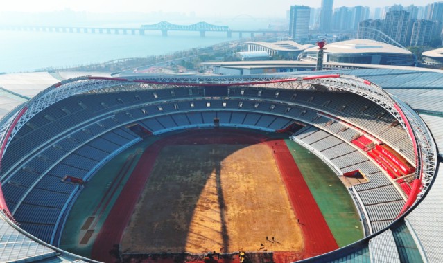 KY开云官网体育下载-南昌国体中心“焕新”迎接赣超新赛季